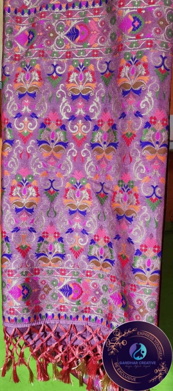 Pathani silk saree