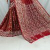Blended Bangalore silk with Katha stich