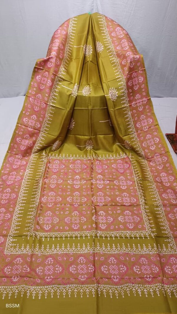 Bishnupur katan silk with bp available