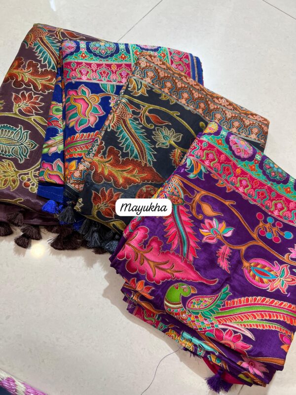 Exclusive Dupion silk sarees Handloom