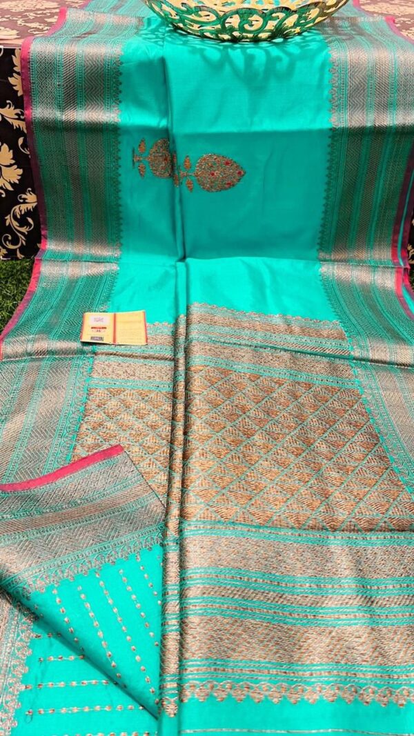 EXCLUSIVE HANDLOOM BANARSI PURE KATAN SILK SAREES