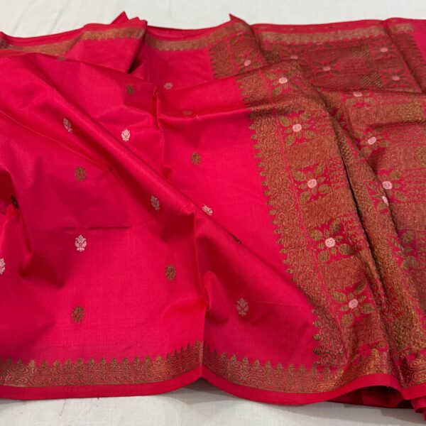 Handwoven Banaras pure katan silk sarees