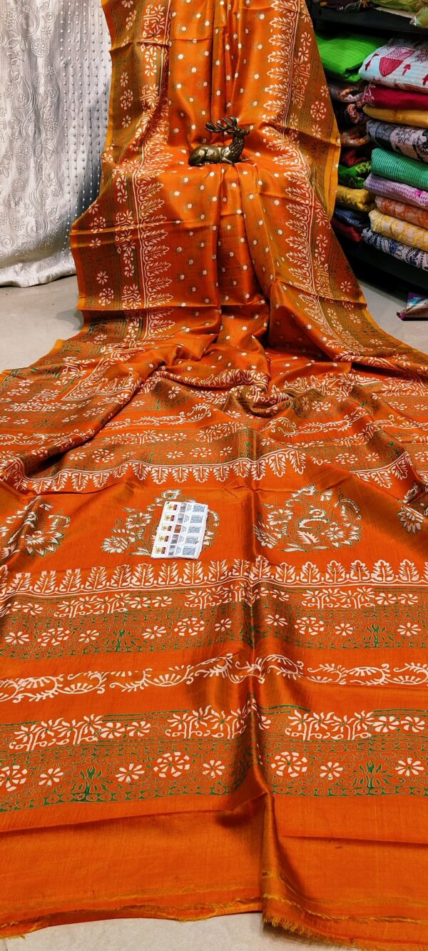 PURE 3 PLY BISHNUPUR HANDLOOM MALBERY KATAN SILK
