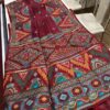 Exclusive bengal tussar with lambani work, with bp