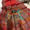 Woven bengal madhubani tussar sarees with blouse