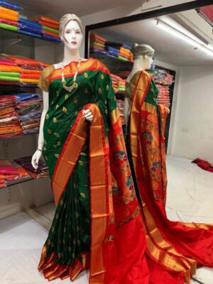 Maharani Paithani Saree