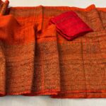 Handloom Banarasi pure raw silk sarees