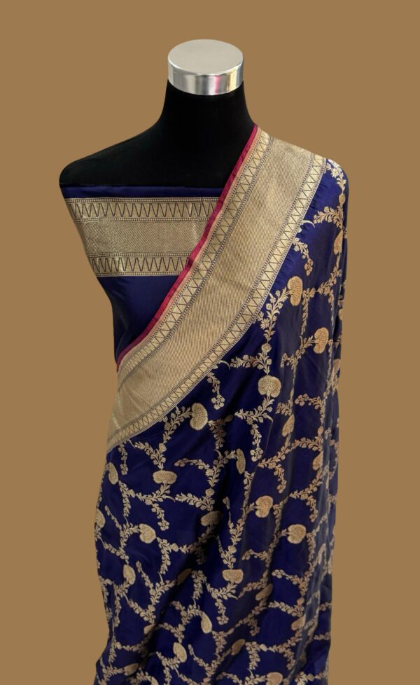 Handloom Banarasi pure katan jangla silk sarees