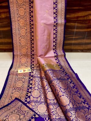 Pure Handloom KATAN silk Sarees