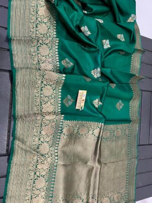 Exclusive raw mango  Handloom saree