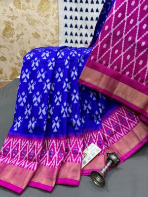 POCHAMPALLY LIGHT WEIGHT IKKAT PATTU SAREES