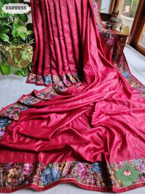 Pure Tussar by munga handloom silk saree