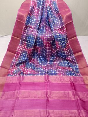 Jori Border Gachi Tassar Saree