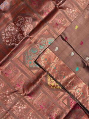 Revival baluchari/swarnachari.