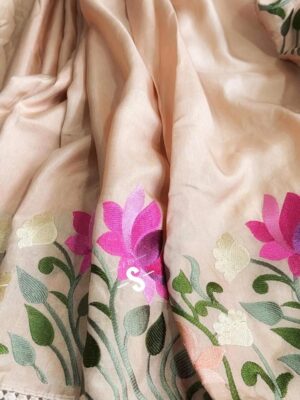 Beautifully Crafted tussar munga silk Saree collection