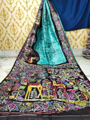 Bishnupuri pure silk 3 ply