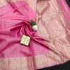 100% Pure tussar silk alfi tilfy body border design saree with  pallu deisgn  and havy blouse