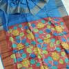 Jari tassar bp kalamkari saree. With silkmark.